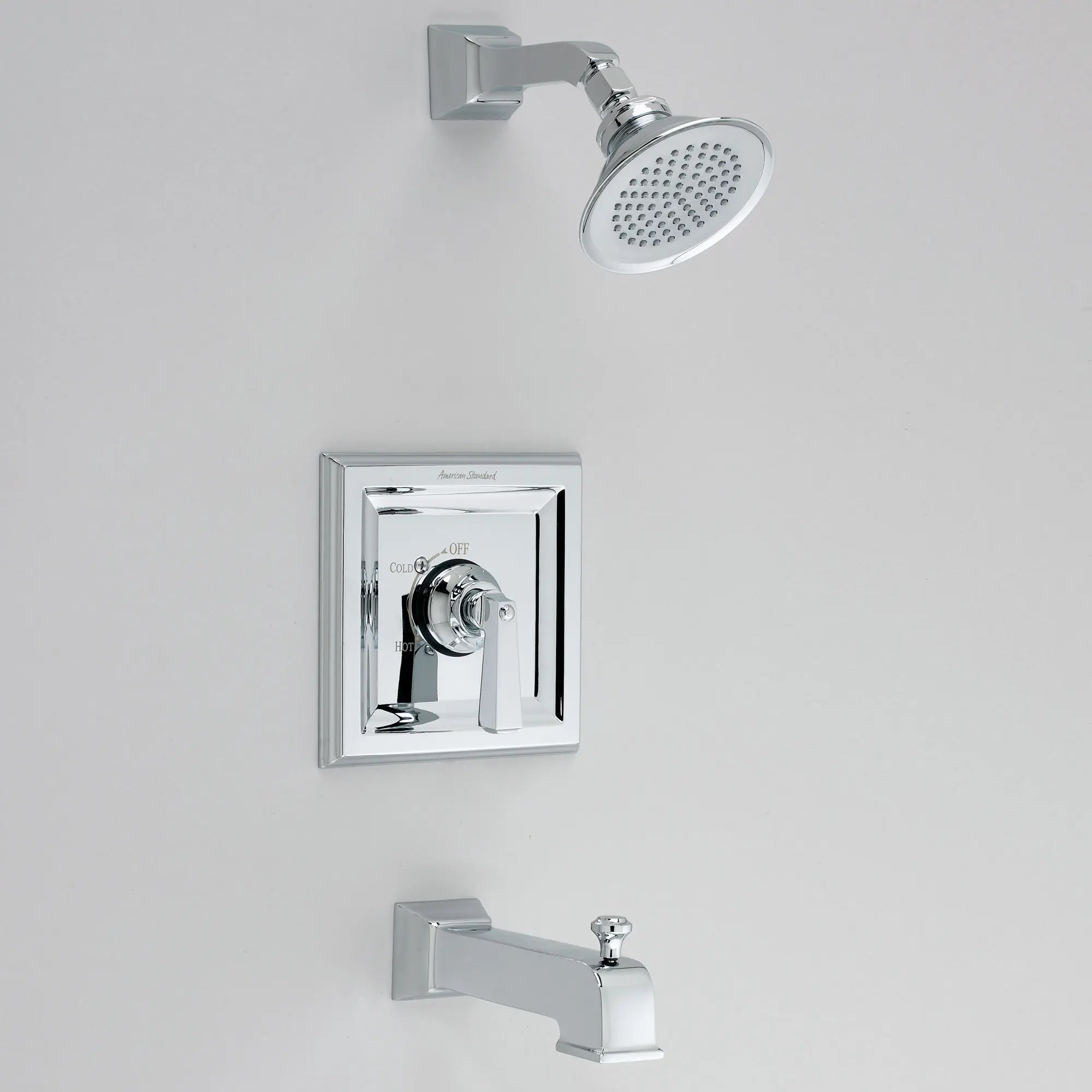 Town Square 2.5 GPM Tub and Shower Trim Kit with Rain Showerhead and Lever Handle // POLISHED CHROME // 166736_P-T555502002_04_0_CDNwebp.webp