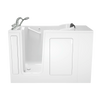 [2848.109.CLW] Gelcoat Premium Series 28 x 48-Inch Walk-in Tub With Combination Air Spa and Whirlpool Systems - Left-Hand Drain With Faucet - Linen