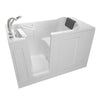 [3051.119.WLW] Acrylic Luxury Series 30 x 51 -Inch Walk-in Tub With Whirlpool System - Left-Hand Drain With Faucet - Linen