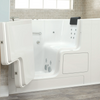 [3252OD.105.WLW-PC] Gelcoat Premium Series 32 x 52 -Inch Walk-in Tub With Whirlpool System - Left-Hand Drain - Linen