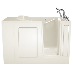Gelcoat Value Series 28 x 48-Inch Walk-in Tub With Whirlpool System - Right-Hand Drain With Faucet // WIB LINEN // 166874_Front_2848309ARL_WRL_509_SSV4828RA-BC_SSV4828RJ-BC_KO_CDNwebp.webp