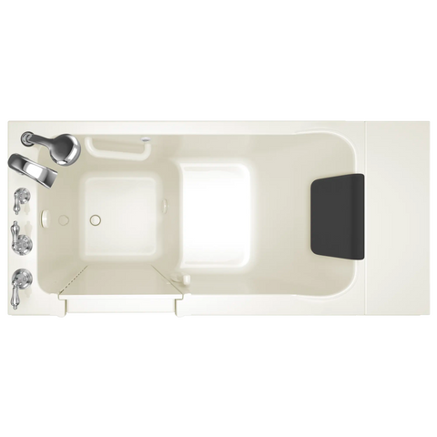 Acrylic Luxury Series 28 x 48-Inch Walk-in Tub With Soaker System - Left-Hand Drain With Faucet