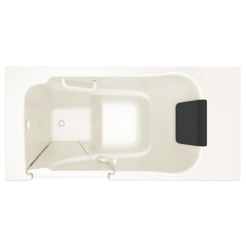 Gelcoat Premium Series 30 x 52 -Inch Walk-in Tub With Soaker System - Left-Hand Drain