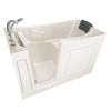 [3060.109.ALL] Gelcoat Premium Series 30 x 60 -Inch Walk-in Tub With Air Spa System - Left-Hand Drain With Faucet - Linen