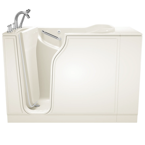 Gelcoat Value Series 30x52 Inch Soaking Walk-In Bathtub - Left Hand Door and Drain