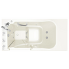 [3052.409.WLL-PC] Gelcoat Value Series 30x52 Inch Walk-In Bathtub with Whirlpool Massage System - Left Hand Door and Drain - Linen