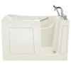 [3060.409.CRL-PC] Gelcoat Value Series 60x30-Inch Walk-In Bathtub with Combination Whirlpool and Air Spa System - Right Hand Door and Drain - Linen