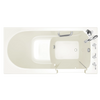 [3060.409.SRL-PC] Gelcoat Value Series 30x60 Inch Soaking Walk-In Bathtub - Right Hand Door and Drain - Linen