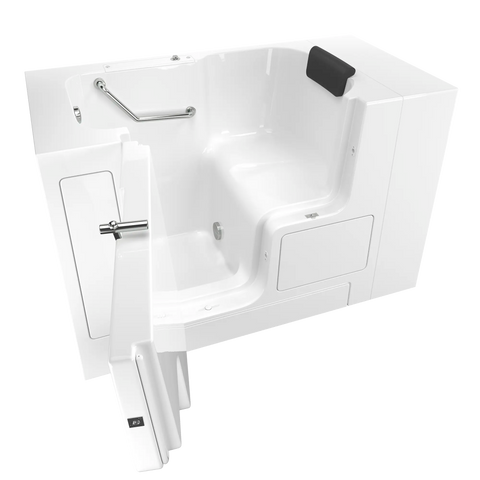 Gelcoat Premium Series 32 x 52 -Inch Walk-in Tub With Soaker System - Left-Hand Drain