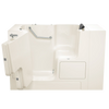 [3252OD.105.SLL-PC] Gelcoat Premium Series 32 x 52 -Inch Walk-in Tub With Soaker System - Left-Hand Drain - Linen