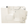 [3252OD.105.WRL-PC] Gelcoat Premium Series 32 x 52 -Inch Walk-in Tub With Whirlpool System - Right-Hand Drain - Linen