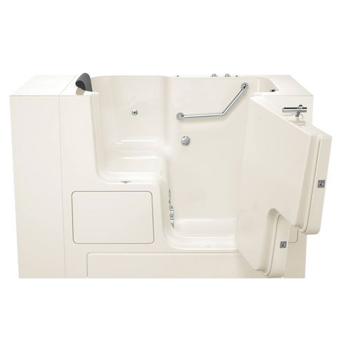 Gelcoat Premium Series 32 x 52 -Inch Walk-in Tub With Whirlpool System - Right-Hand Drain