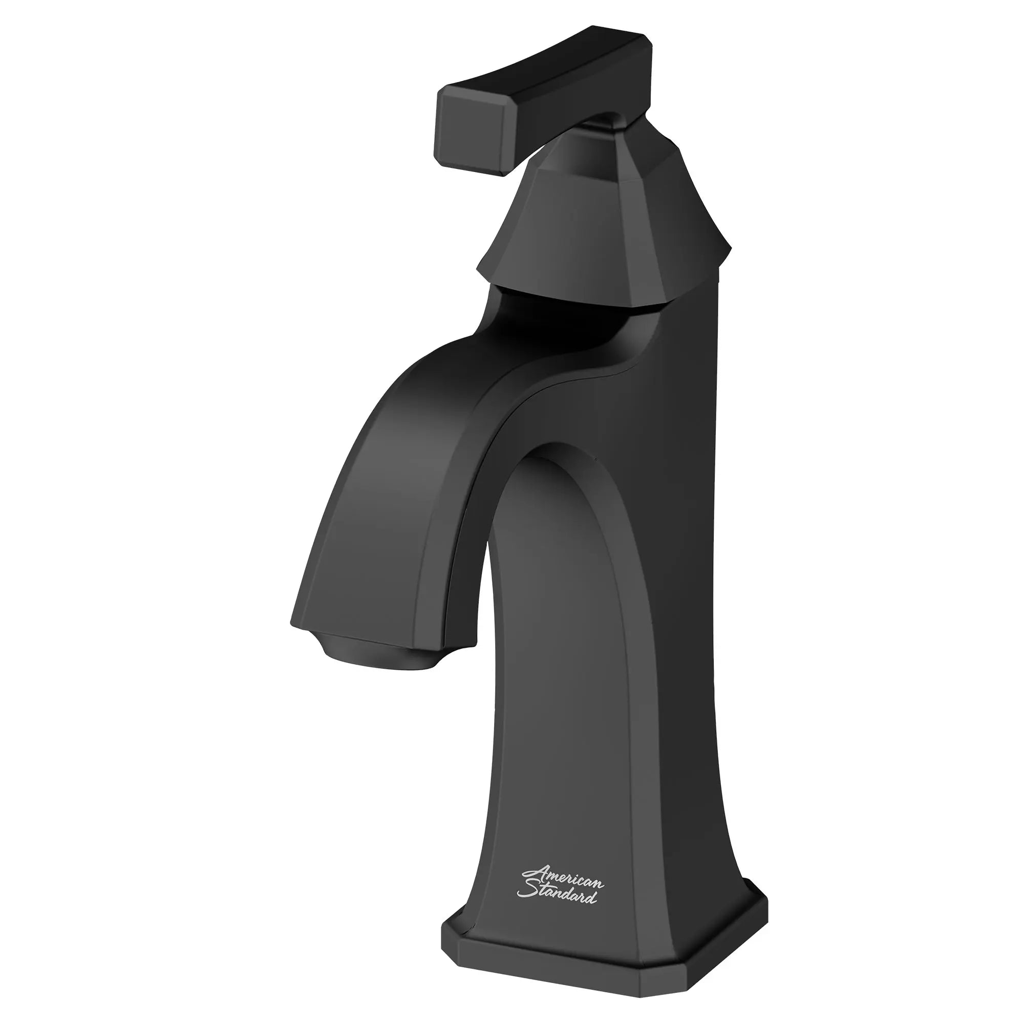 Crawford Single Hole Single-Handle Bathroom Faucet 1.2 gpm/4.5 L/min With Lever Handle // MATTE BLACK // 167073_7612107.243_1_0_CDNwebp.webp