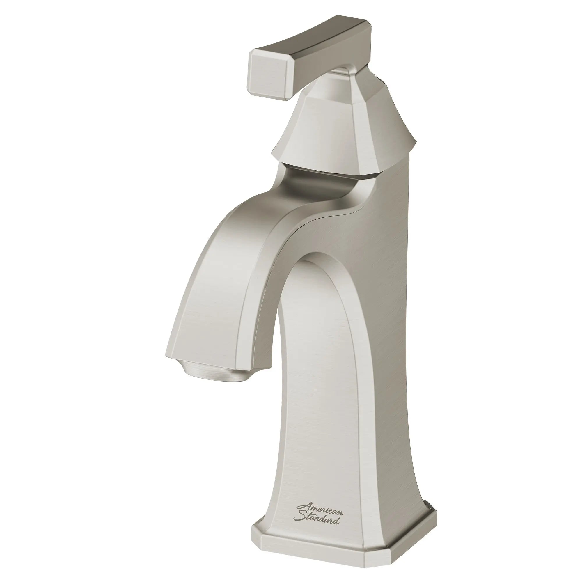 Crawford Single Hole Single-Handle Bathroom Faucet 1.2 gpm/4.5 L/min With Lever Handle // BRUSHED NICKEL // 167074_7612107.295_1_0_CDNwebp.webp
