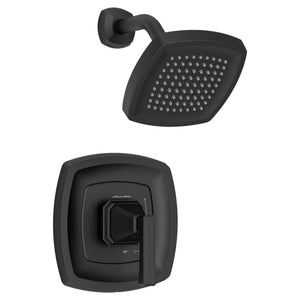 [TU612507.243] Crawford 1.8 gpm/6.8 L/min Shower Trim Kit With Water-Saving Showerhead, Double Ceramic Pressure Balance Cartridge With Lever Handle - Polished Chrome