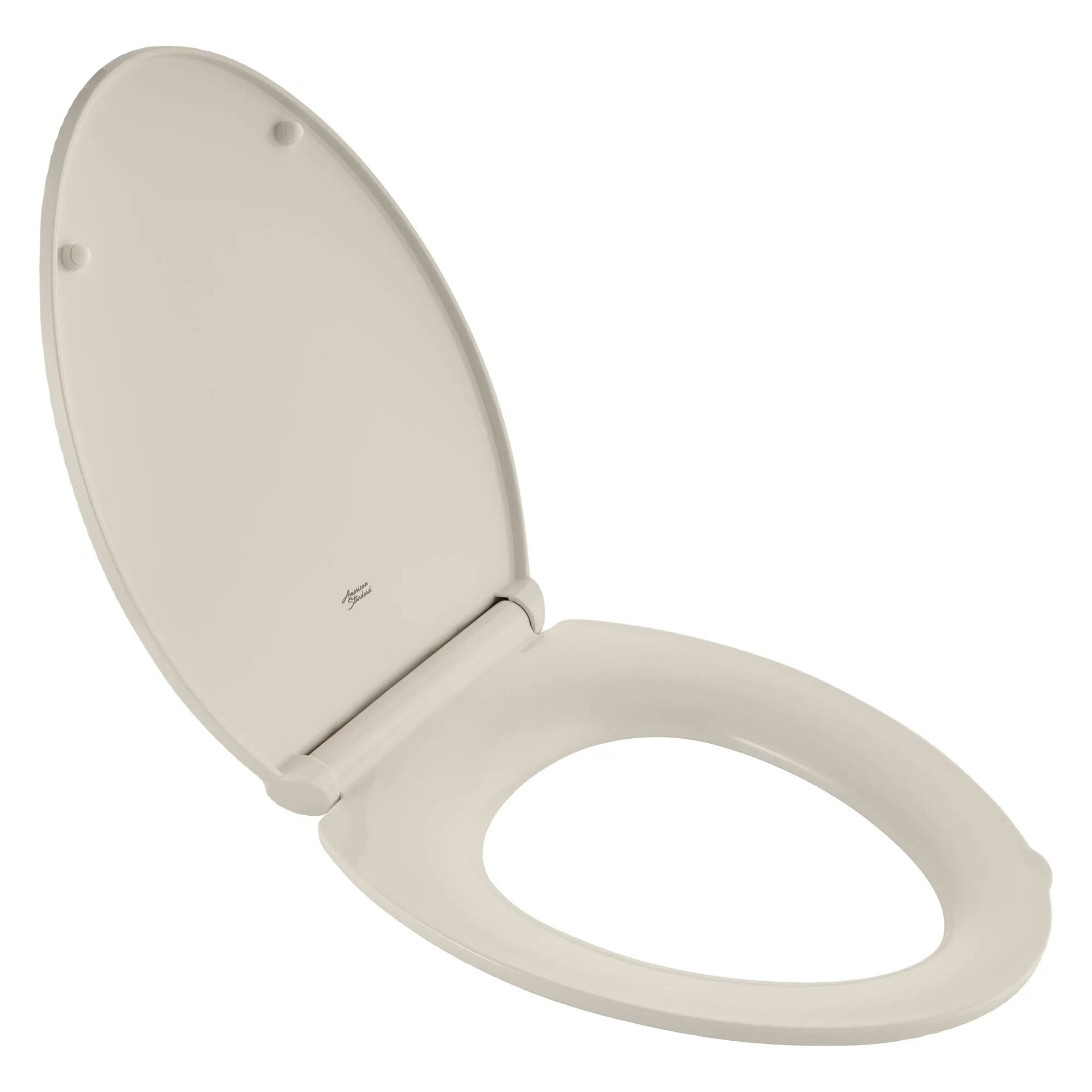 Contemporary Slow-Close & Easy Lift-Off Elongated Toilet Seat for VorMax® CleanCurve® Style Rims // LINEN // 167191_5055A65C222_1_Open_0_CDNwebp.webp