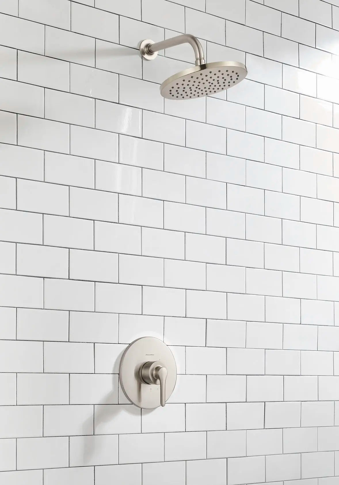 Studio® S 1.8 gpm/6.8 L/min  Shower Trim Kit With Rain Showerhead, Double Ceramic Pressure Balance Cartridge With Lever Handle // SHOWER / BRUSHED NICKEL // 167249_B-TU105507295_3_0_CDNwebp.webp