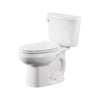 [250CB104.020] Colony®3 Two-Piece 1.28 gpf/4.8 Lpf Elongated 10-Inch Rough Toilet Less Seat - White