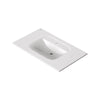 [1806001.020] Aspirations Vanity Top Center Hole Only - White
