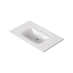 [1806001.020] Aspirations Vanity Top Center Hole Only - White