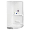 [3838CW.020] Axis 38 x 38-Inch Shower Wall Set - White