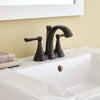 [7416201.278] Kempton 4-In. Centerset 2-Handle Bathroom Faucet 1.2 GPM with Lever Handles - Legacy Bronze