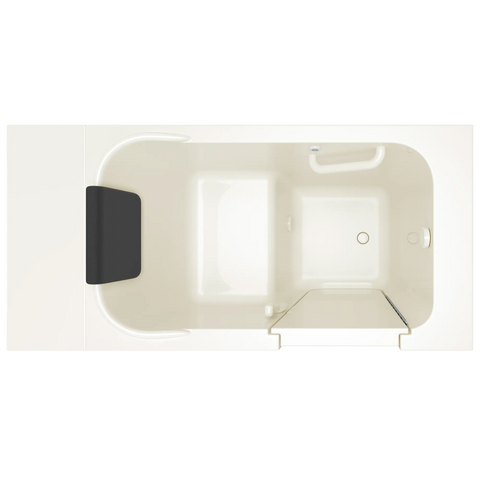 Gelcoat Premium Series 28 x 48-Inch Walk-in Tub With Soaker System - Right-Hand Drain