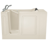 [2848.119.SLL] Acrylic Luxury Series 28 x 48-Inch Walk-in Tub With Soaker System - Left-Hand Drain With Faucet - Linen