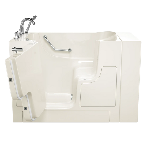 Gelcoat Premium Series 30 in. x 52 in. Outward Opening Door Walk-In Bathtub