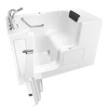 [3252OD.109.SLW-PC] Gelcoat Premium Series 32 x 52 -Inch Walk-in Tub With Soaker System - Left-Hand Drain With Faucet - Linen