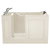 [3260.219.ALL] Acrylic Luxury Series 32 x 60 -Inch Walk-in Tub With Air Spa System - Left-Hand Drain With Faucet - Linen