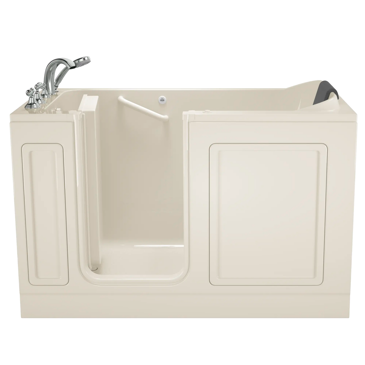 Acrylic Luxury Series 32 x 60 -Inch Walk-in Tub With Air Spa System - Left-Hand Drain With Faucet // LINEN // 167458_Front_3260_219_ALL_WLL_ST6032LA-BC_LJ-BC_0_CDNwebp_8495a34e-9d99-40ef-a4db-27051cf53028.webp