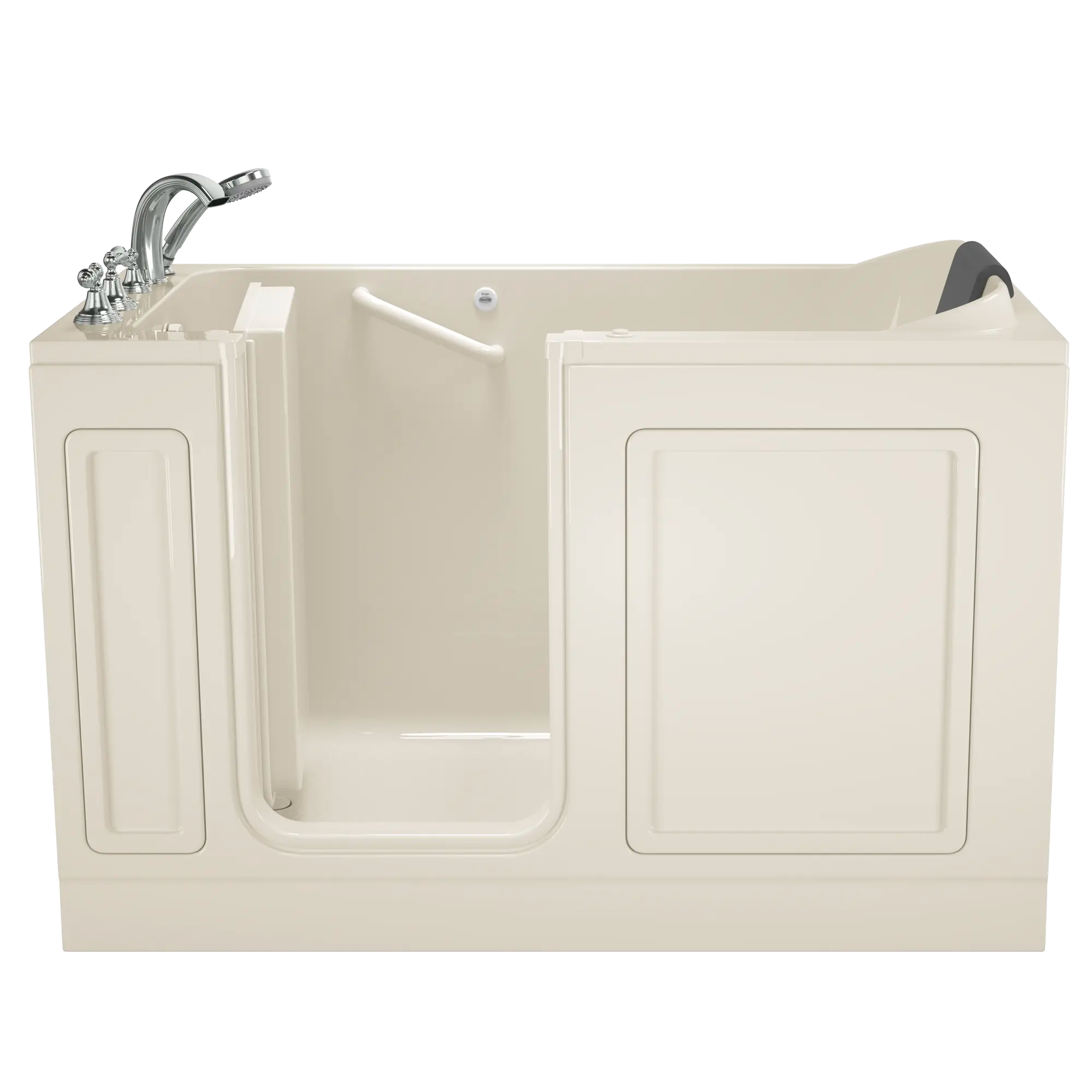 Acrylic Luxury Series 32 x 60 -Inch Walk-in Tub With Whirlpool System - Left-Hand Drain With Faucet // LINEN // 167458_Front_3260_219_ALL_WLL_ST6032LA-BC_LJ-BC_0_CDNwebp_d8ed7667-38b1-49ee-bcce-00b1fba1ae74.webp