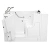 [3052OD.109.CLW-PC] Gelcoat Premium Series 30 x 52 -Inch Walk-in Tub With Combination Air Spa and Whirlpool Systems - Left-Hand Drain With Faucet - Linen