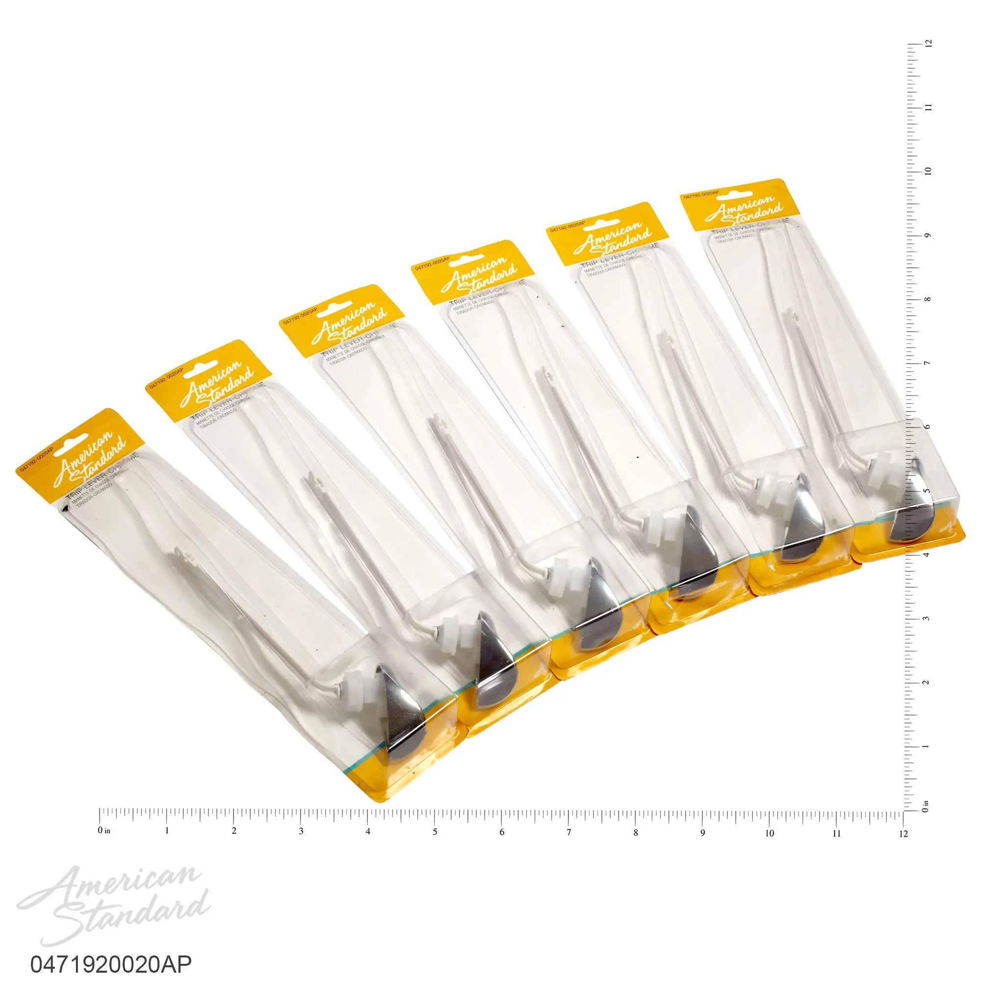 Left-Hand 30 Degree Plastic Toilet Trip Lever // CHROME // 168043_0471920020AP_0_CDNwebp.webp