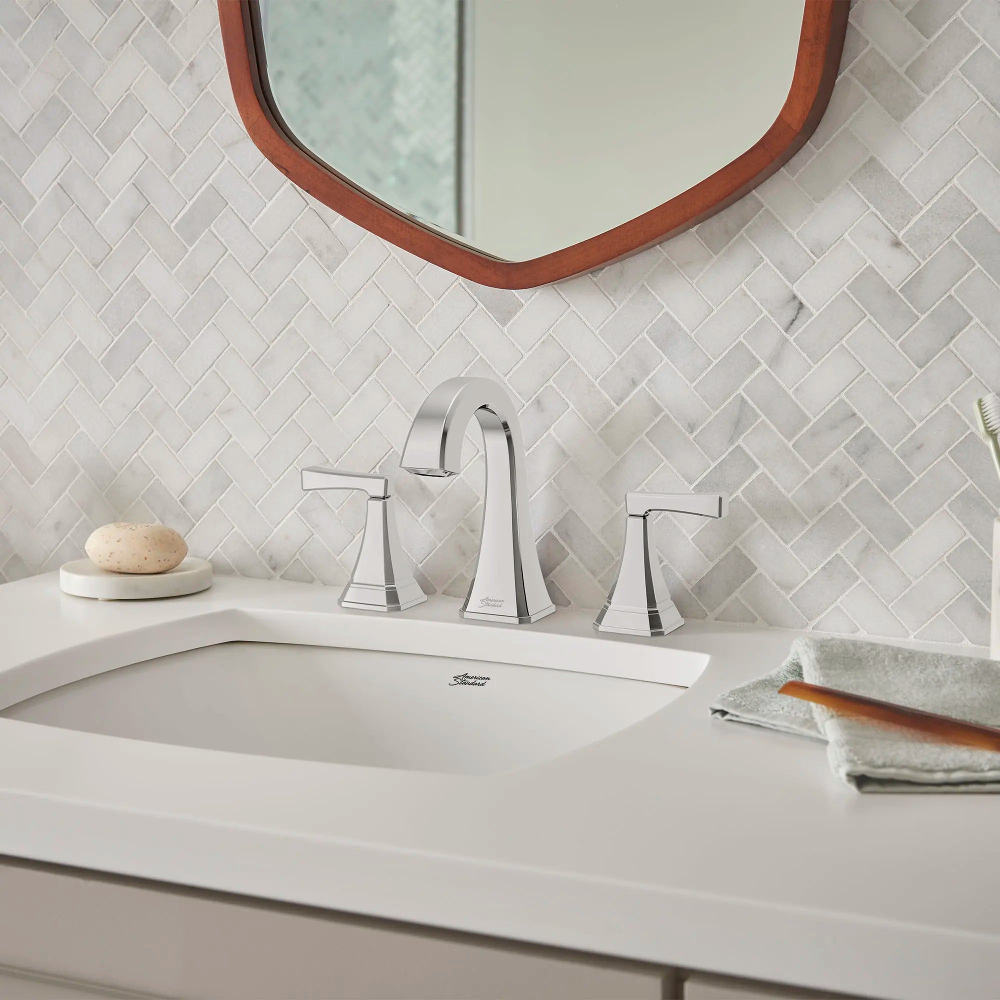 Crawford 8-Inch Widespread 2-Handle Bathroom Faucet 1.2 gpm/4.5 L/min With Lever Handles // POLISHED CHROME // 168160_B-7612807.002_0_CDNwebp_757a7c89-0f58-407c-97eb-3b58635a6821.webp