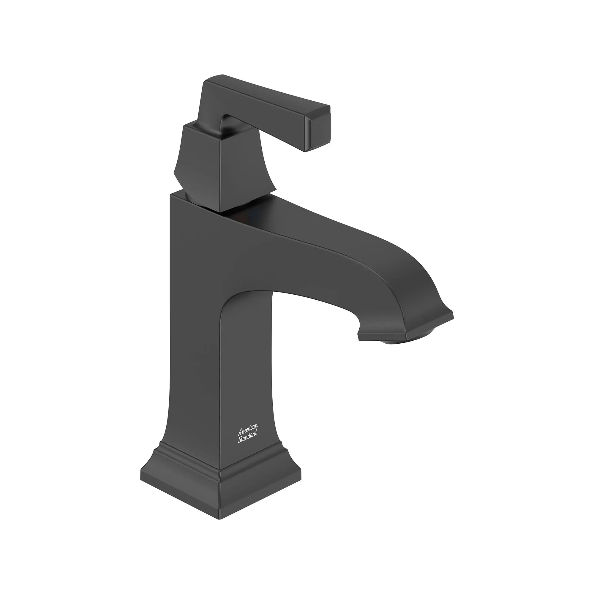 Town Square® S Single Hole Single-Handle Bathroom Faucet 1.2 gpm/4.5 L/min With Lever Handle // MATTE BLACK // 168563_TownSquareS_SiloRight_7455107.243_0001_Jan2023_0_CDNwebp.webp