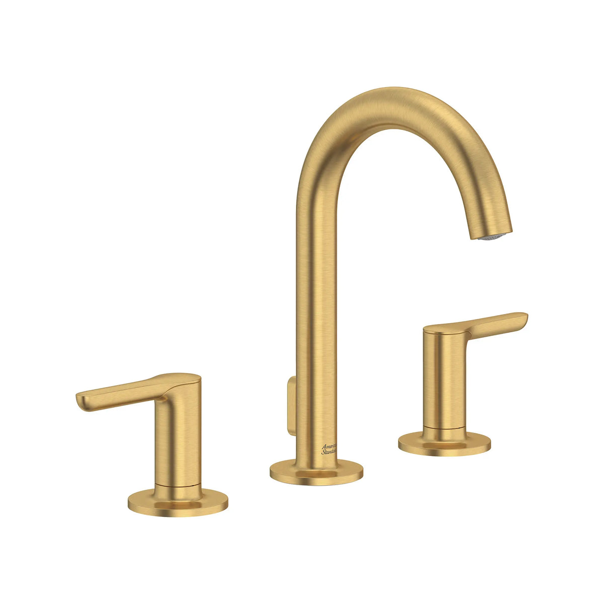 Studio® S 8-Inch Widespread 2-Handle Bathroom Faucet 1.2 gpm/4.5 L/min With Lever Handles // BRUSHED COOL SUNRISE // 168588_StudioS_SiloRight_7105801.GN0_0001_Jan2023_0_CDNwebp_36beac12-9a15-4ae7-9919-745fb7d656eb.webp