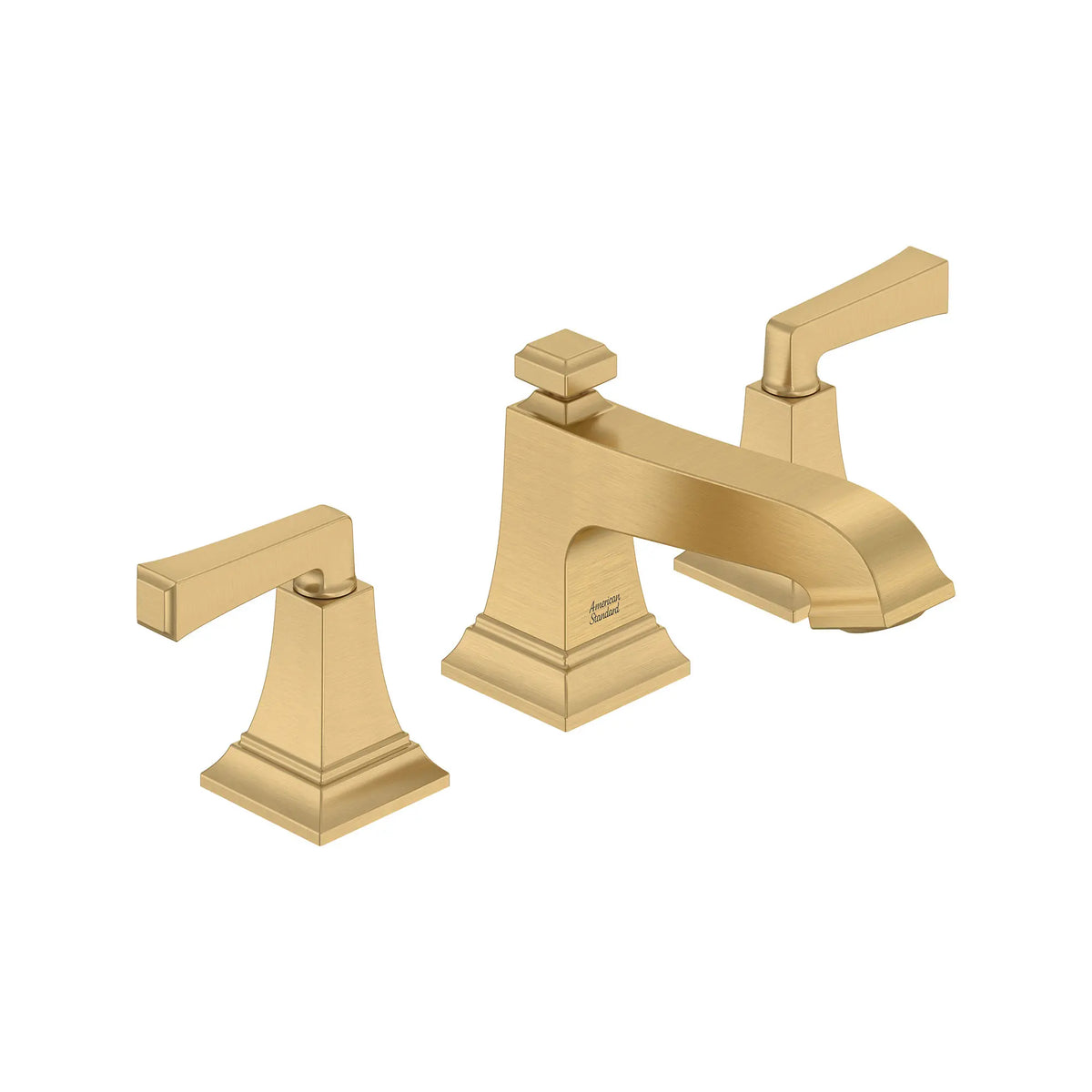 Town Square® S 8-Inch Widespread 2-Handle Bathroom Faucet 1.2 gpm/4.5 L/min With Lever Handles // BRUSHED COOL SUNRISE // 168589_TownSquareS_SiloRight_7455801.GN0_0001_Jan2023_0_CDNwebp_6862227f-a649-49d9-9925-17faad7a205b.webp