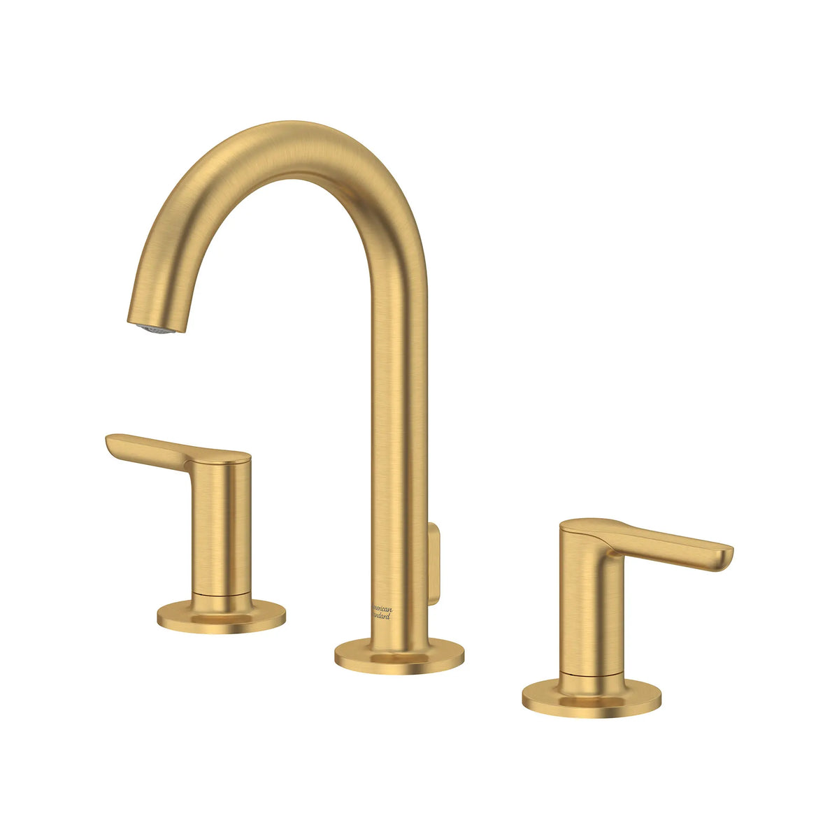 Studio® S 8-Inch Widespread 2-Handle Bathroom Faucet 1.2 gpm/4.5 L/min With Lever Handles // BRUSHED COOL SUNRISE // 168590_StudioS_SiloLeft_7105801.GN0_0001_Mar2023_0_CDNwebp_afabf256-5bc1-43d5-9886-199147707978.webp