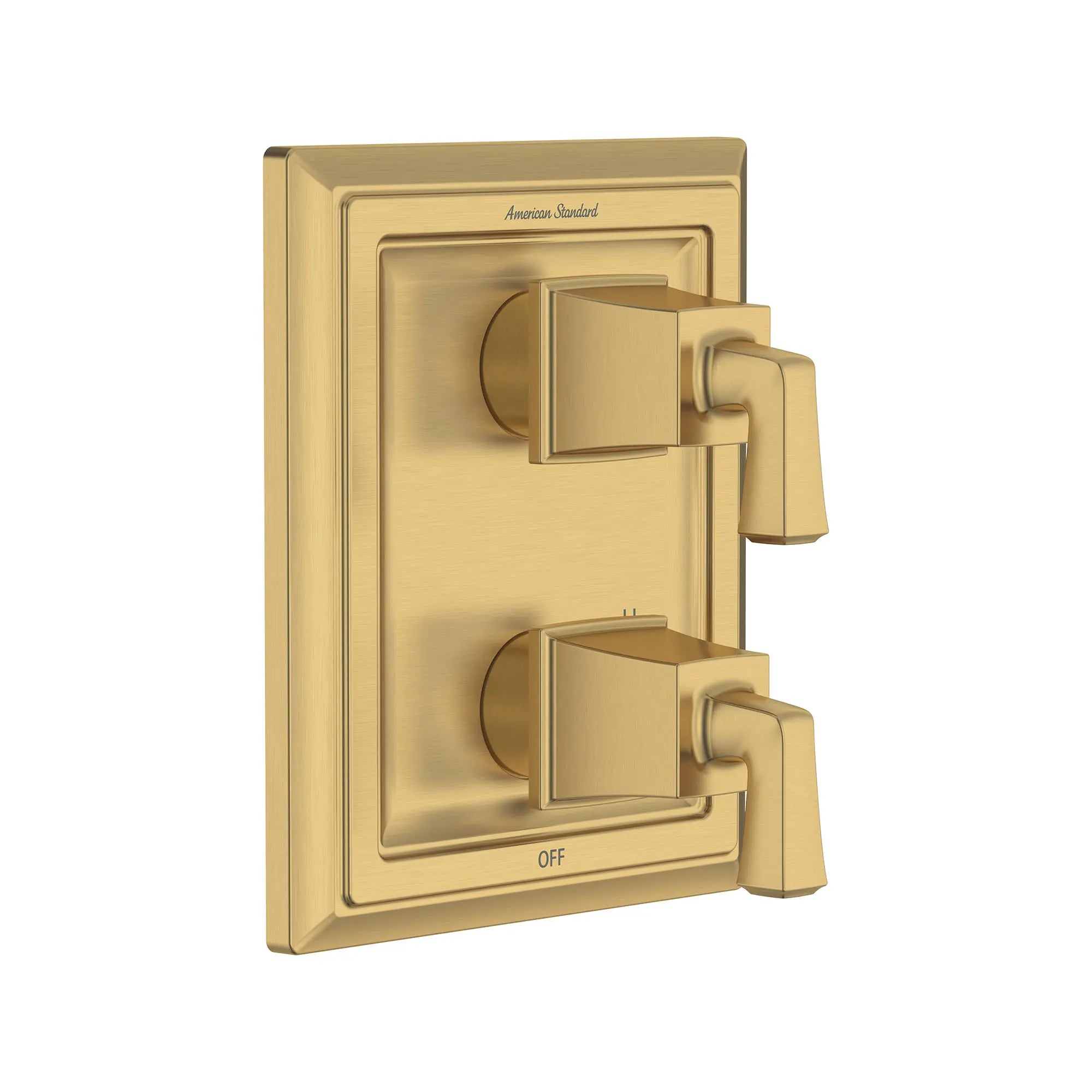 Town Square® S 2-Handle Integrated Shower Diverter Trim Only // BRUSHED COOL SUNRISE // 168673_TownSquareS_SiloRight_TU455740.GN0_0003_Mar2023_0_CDNwebp.webp