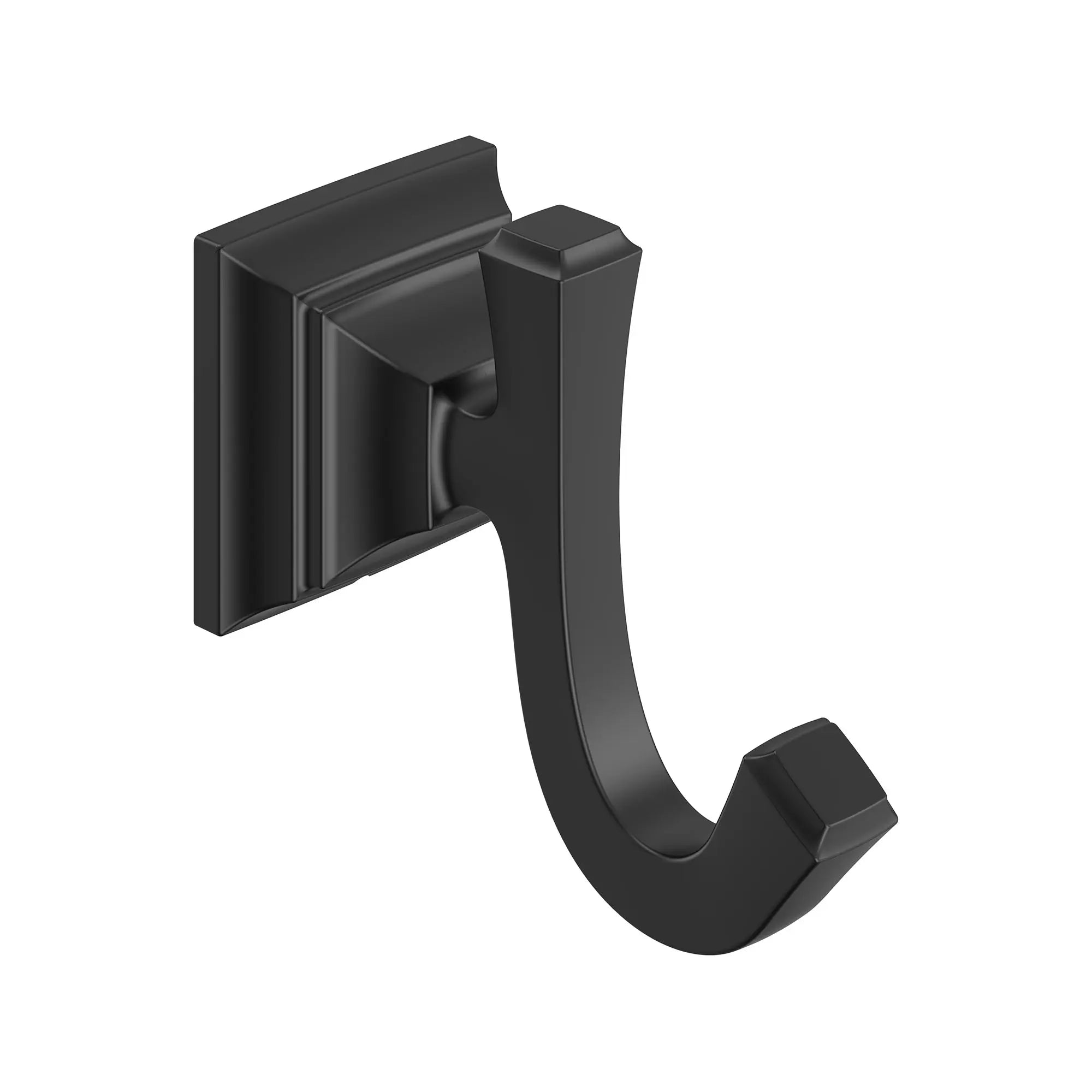 Town Square S® Double Robe Hook // MATTE BLACK // 168717_TownSquareS_SiloRight_7455210.243_0001_Jan2023_0_CDNwebp.webp