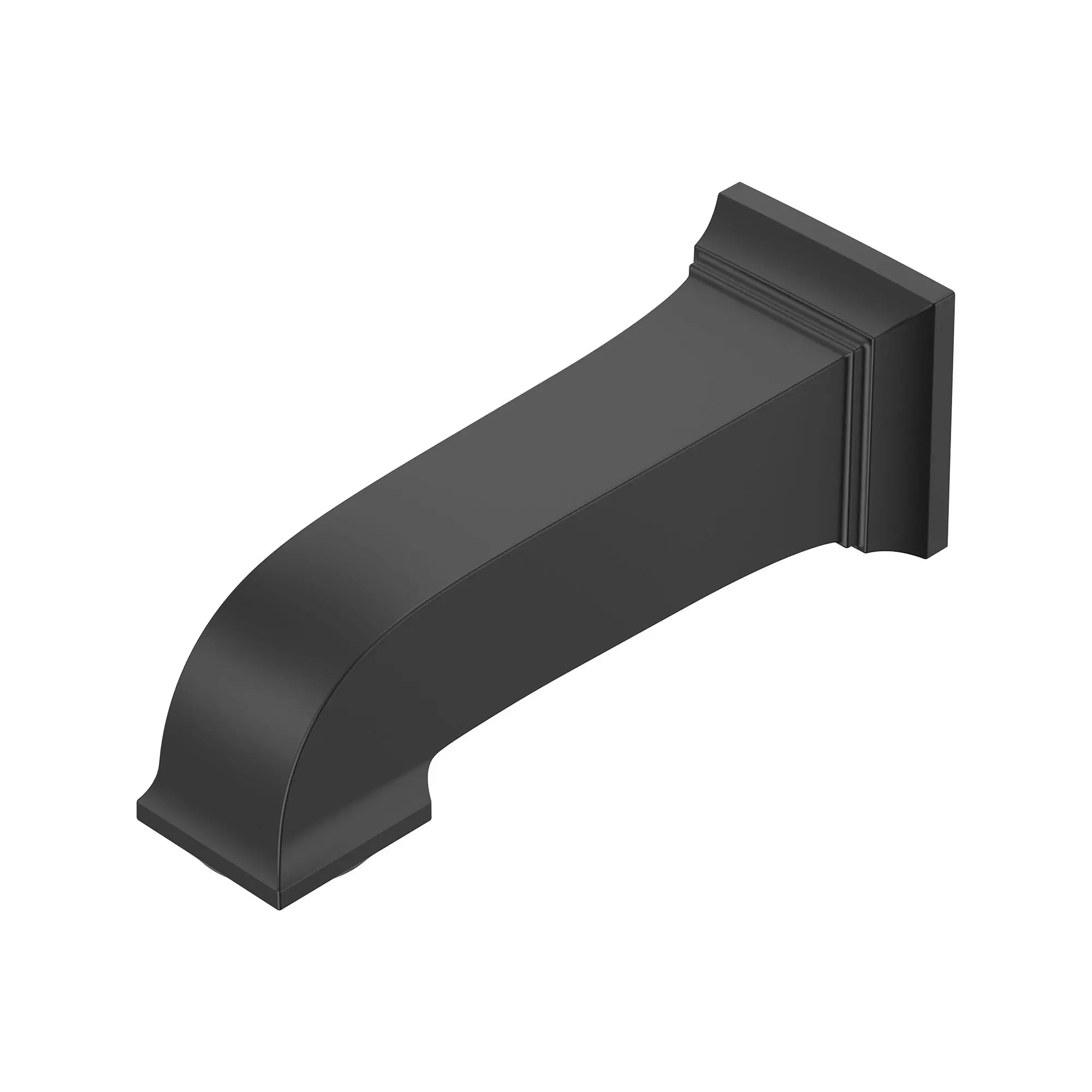 Town Square® S 6-3/4-Inch IPS Non-Diverter Tub Spout // MATTE BLACK // 168755_TownSquareS_SiloLeft_8888110.243_0002_Jan2023_0_CDNwebp.webp