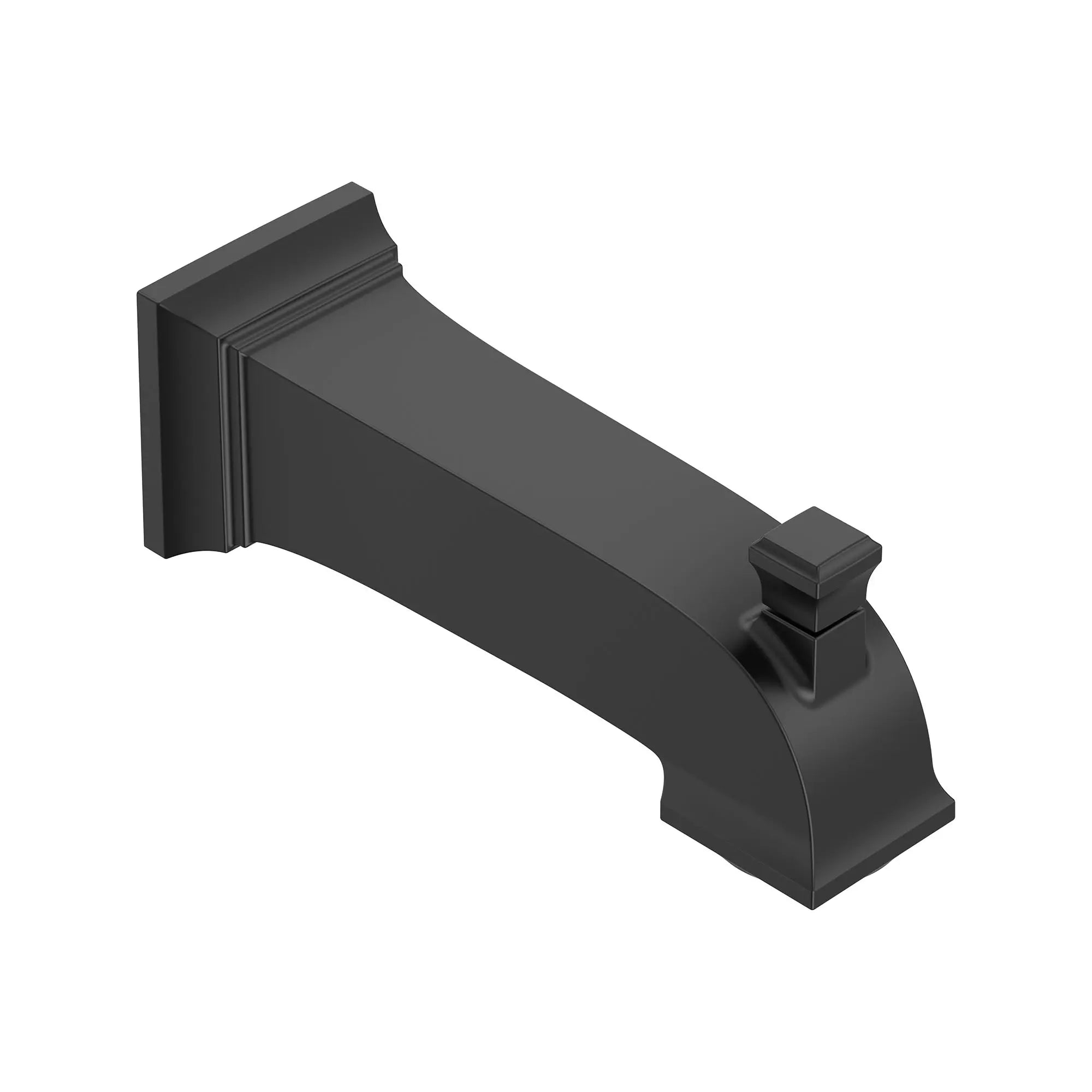 Town Square® S 6-3/4-Inch Slip-On Diverter Tub Spout // MATTE BLACK // 168762_TownSquareS_SiloRight_8888109.243_0001_Jan2023_0_CDNwebp.webp