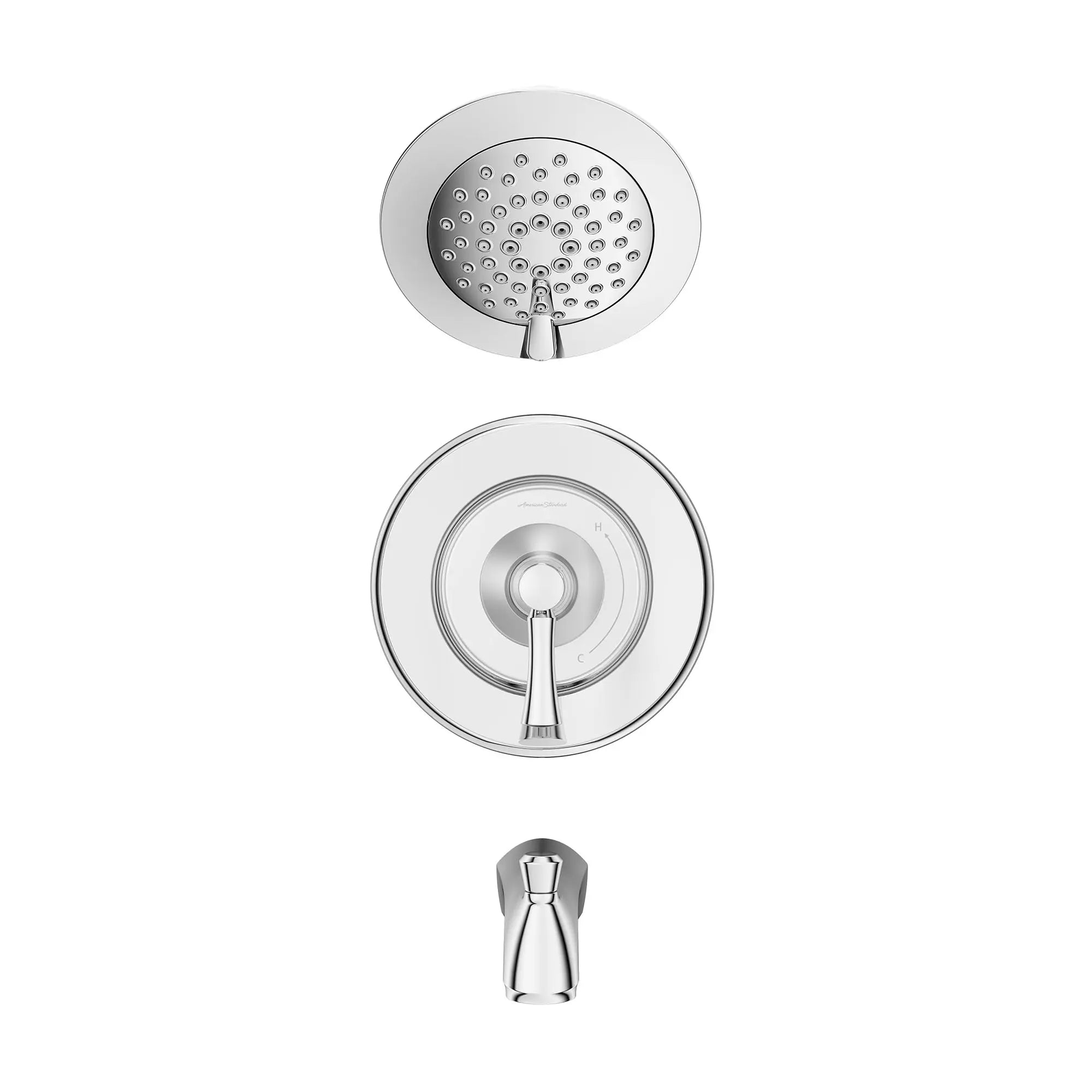 Chancellor® 1.8 gpm/6.8 L/min Tub and Shower Trim Kit With Ceramic Disc Valve Cartridge and Lever Handle // POLISHED CHROME // 168775_7022502.002_1_0_CDNwebp.webp