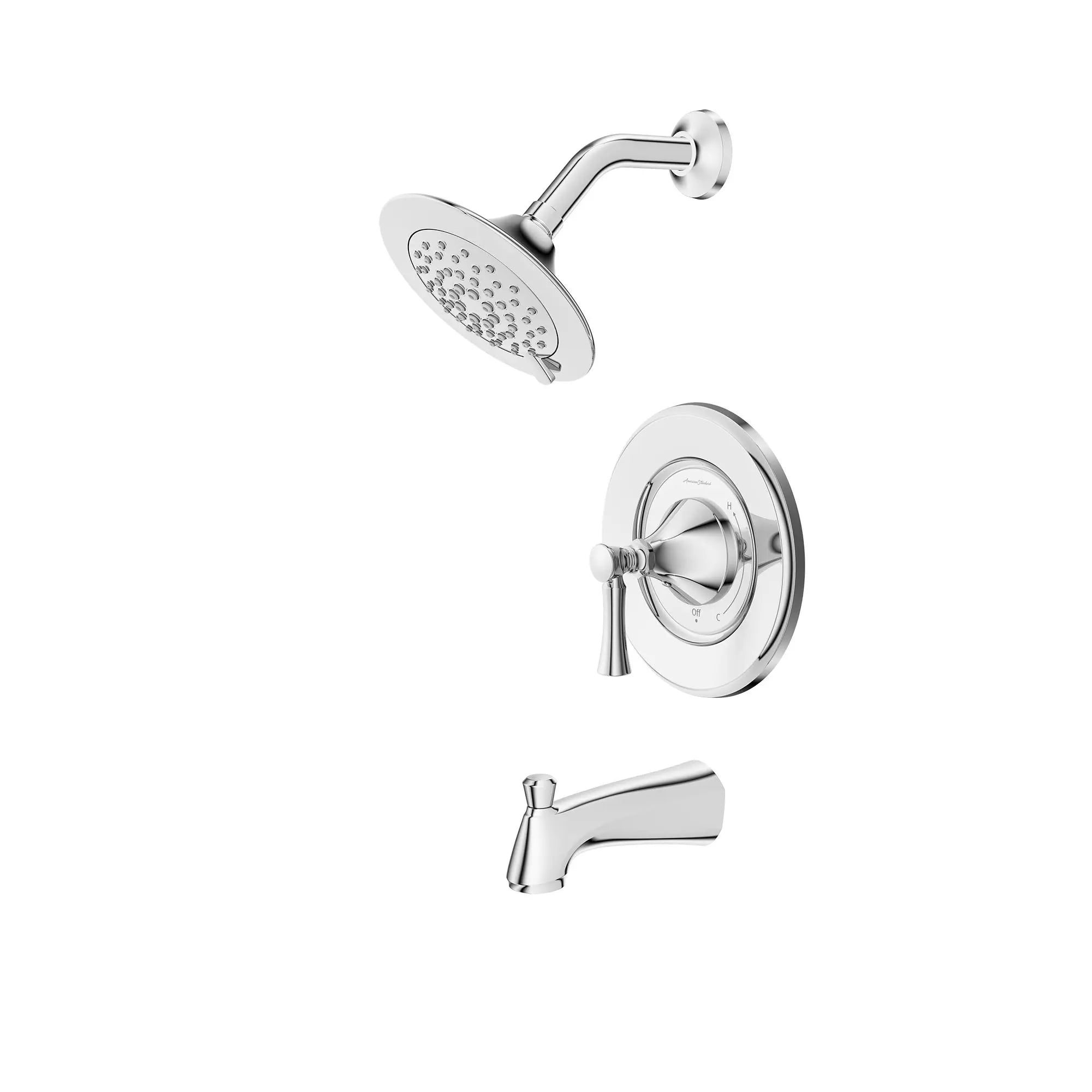 Chancellor® 1.8 gpm/6.8 L/min Tub and Shower Trim Kit With Ceramic Disc Valve Cartridge and Lever Handle // POLISHED CHROME // 168781_7022502.002_2_0_CDNwebp.webp
