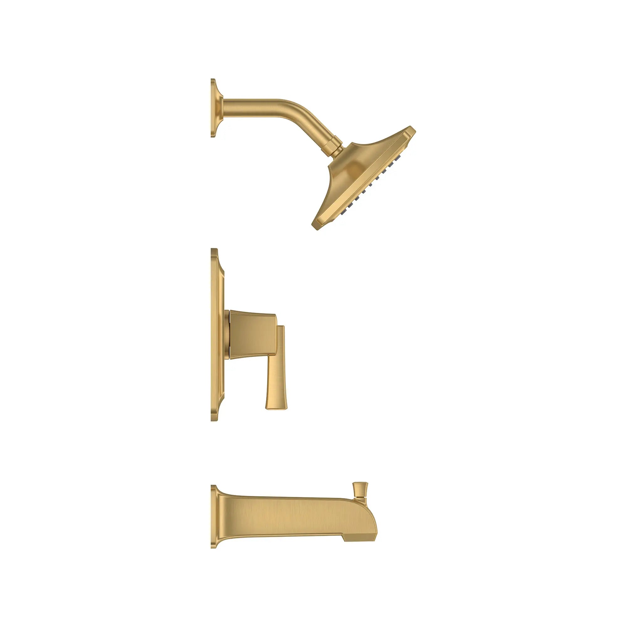 Townsend® 1.75gpm/6.6 L/min Tub and Shower Trim Kit With Water-Saving Showerhead, Double Ceramic Pressure Balance Cartridge With Lever Handle // TUB & SHOWER / 1.75 GPM / BRUSHED COOL SUNRISE // 168849_Townsend_SiloSide_tu353508.GN0_0003_Apr2023_0_CDNwebp.webp