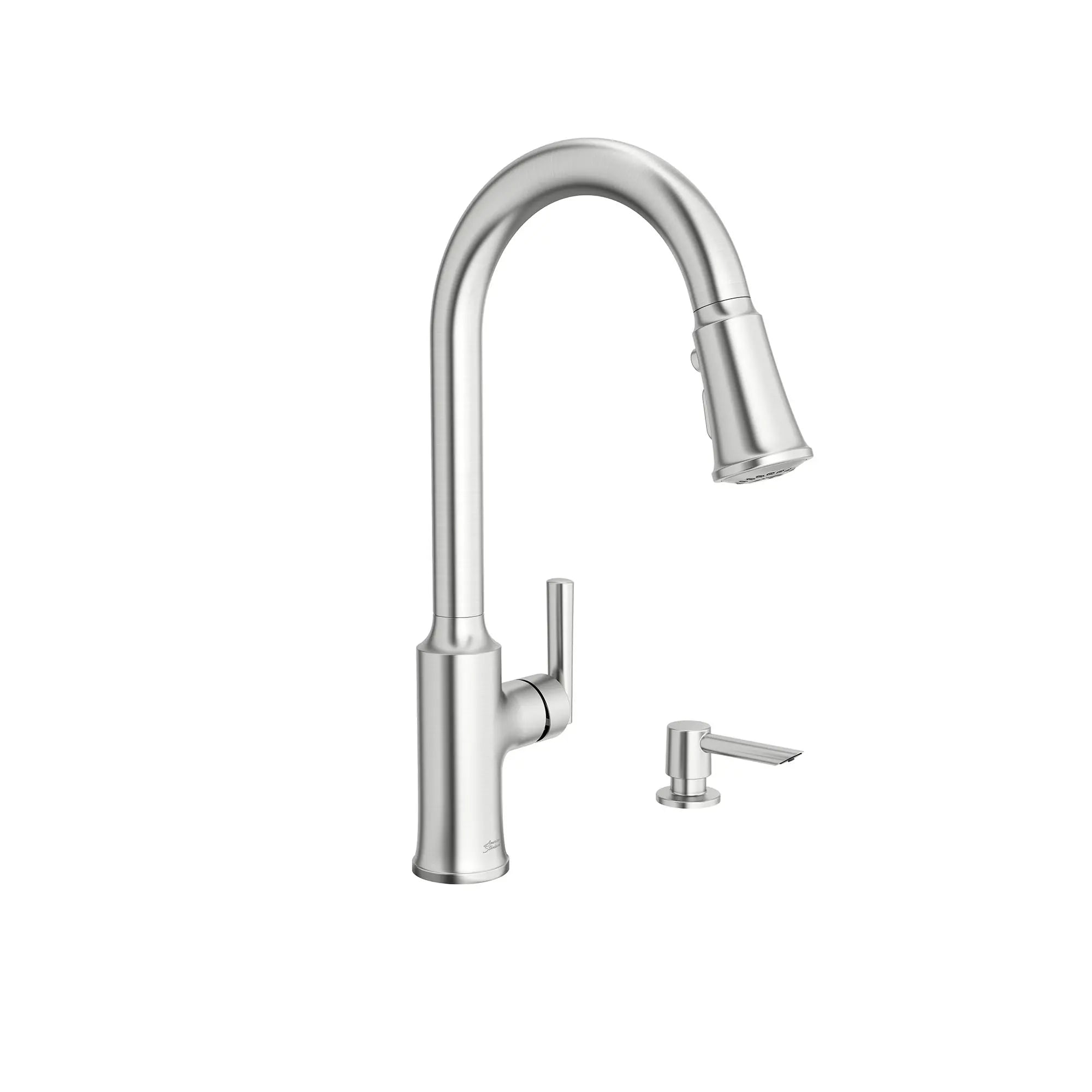 Raviv® Single-Handle Pull-Down Kitchen Faucet // STAINLESS STEEL // 168953_7421300.075_3_0_CDNwebp_dbaab59b-35d9-4d9c-8668-1abe4856a36c.webp