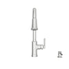 [7421300.075] Raviv® Single-Handle Pull-Down Kitchen Faucet - Stainless Steel