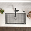 [7421300.243] Raviv® Single-Handle Pull-Down Kitchen Faucet - Matte Black
